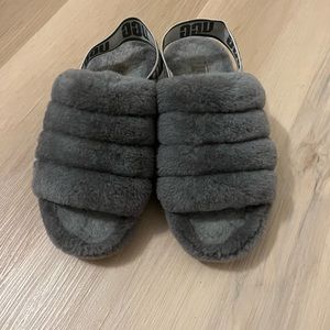 Ugh slingback slippers